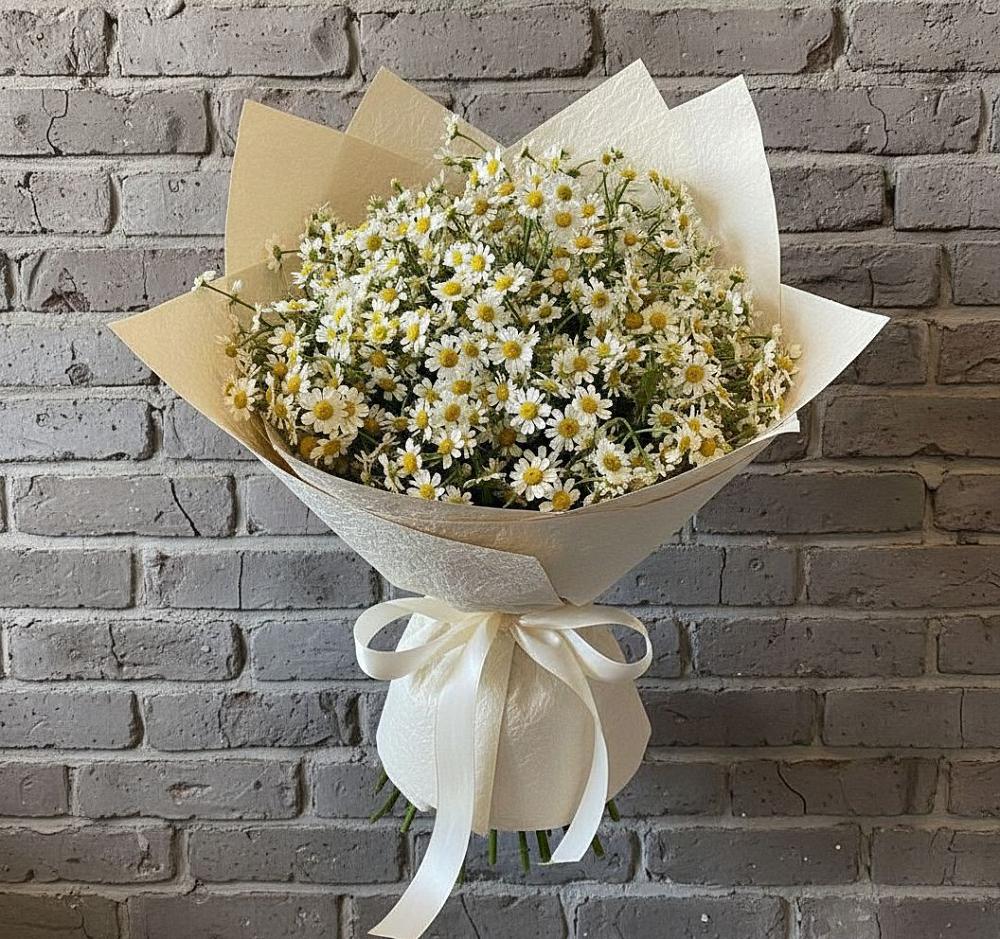 Букет цветов из: Ромашки в Оленегорске