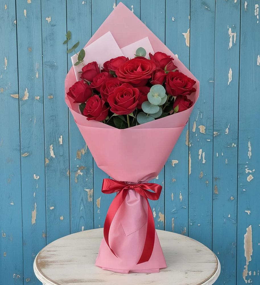 Букет цветов из: Розы в Оленегорске