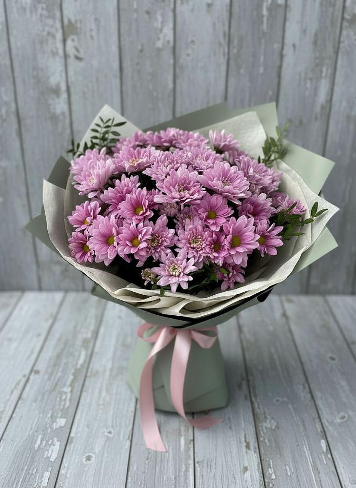 Букет цветов из: Хризантемы в Оленегорске