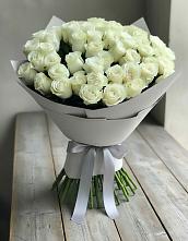 Букет 35 Белых роз в Оленегорске