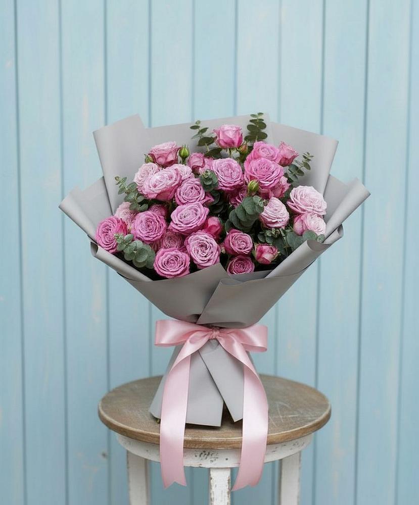 Букет цветов из: Розы в Оленегорске