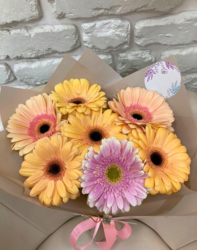 Букет цветов из: Герберы в Оленегорске