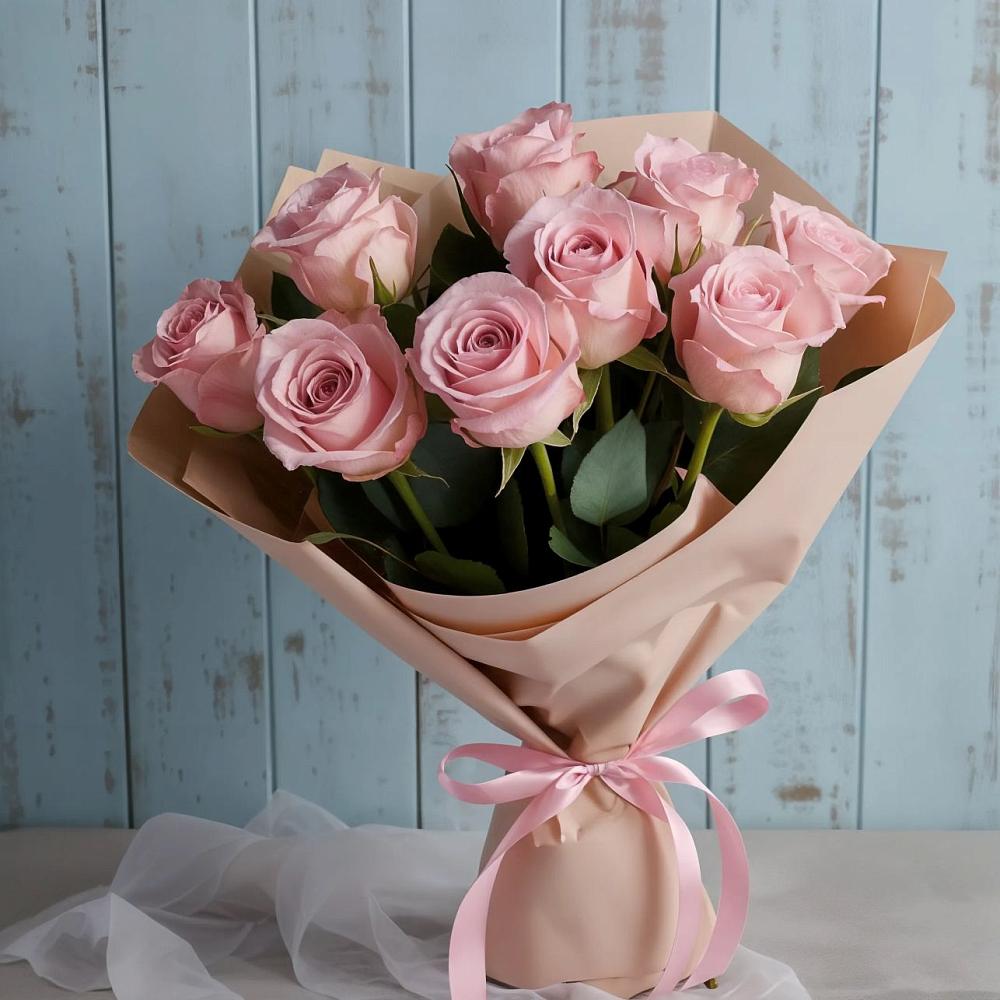 Букет цветов из: Розы в Оленегорске