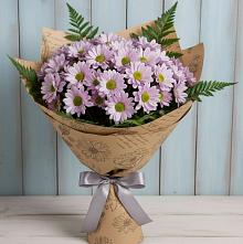Букет цветов из:  Хризантемы в Оленегорске