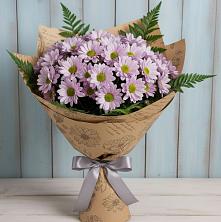 Букет цветов из:  Хризантемы в Оленегорске