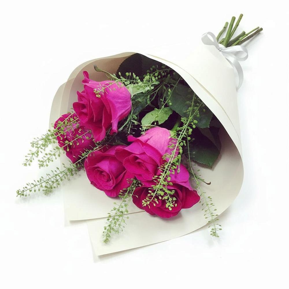 Букет цветов из: Розы в Оленегорске