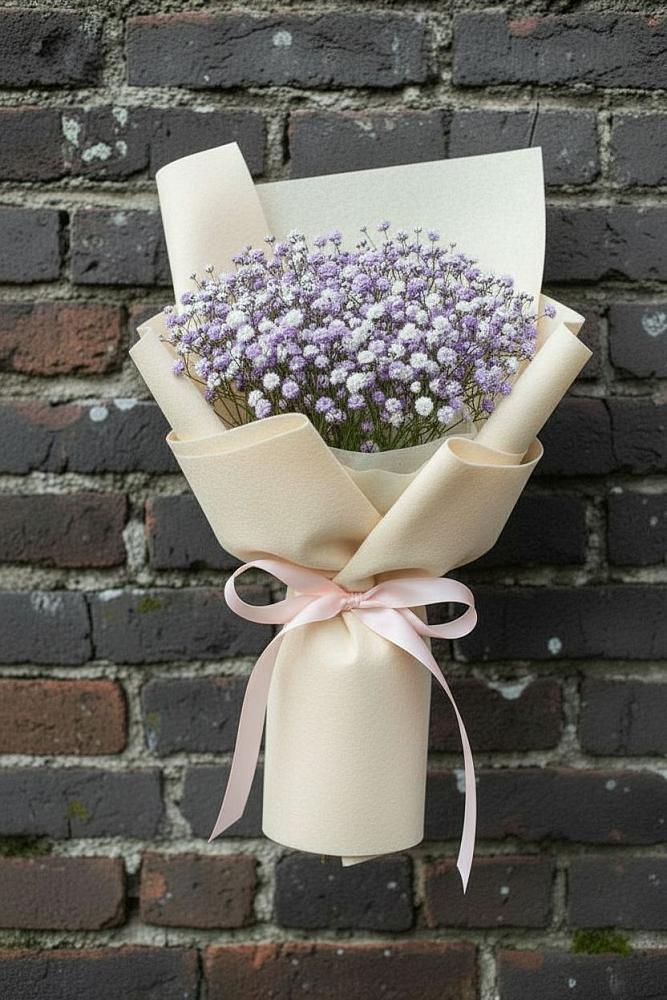 Букет цветов из: Гипсофила в Оленегорске