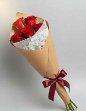 Букет цветов из:  Розы в Оленегорске