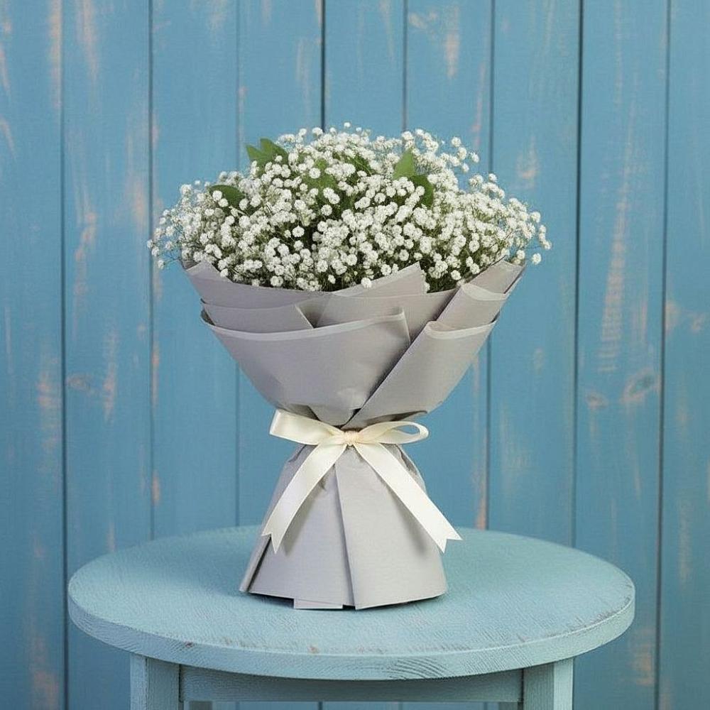 Букет цветов из: Гипсофила в Оленегорске