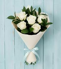 Букет цветов из:  Розы в Оленегорске