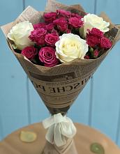 Букет цветов из:  Розы в Оленегорске