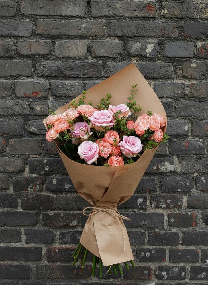 Букет цветов из: Розы в Оленегорске