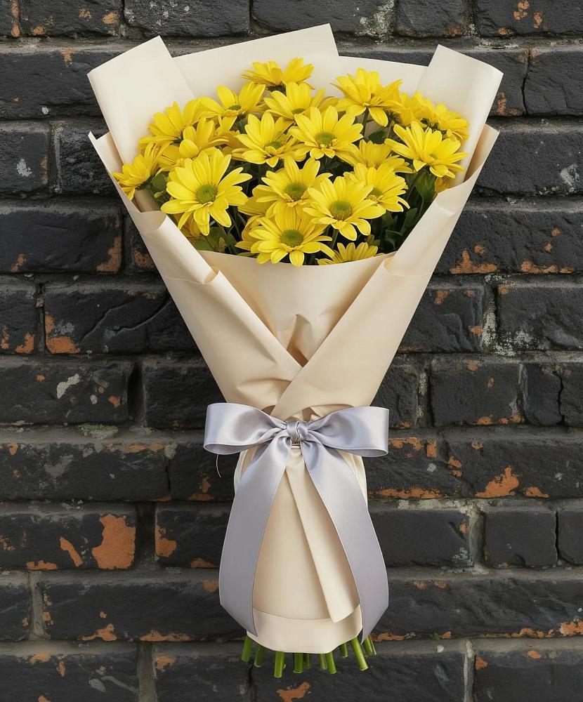 Букет цветов из: Хризантемы в Оленегорске