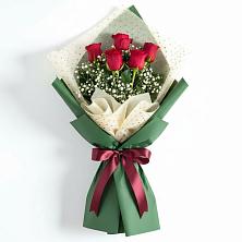 Букет цветов из:  Розы в Оленегорске